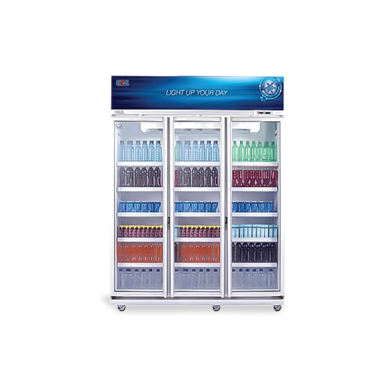 DISPLAY COOLER 3 DOORS EXPO-1500AH CN > PT. SINAR PROSVEL UNITAMA